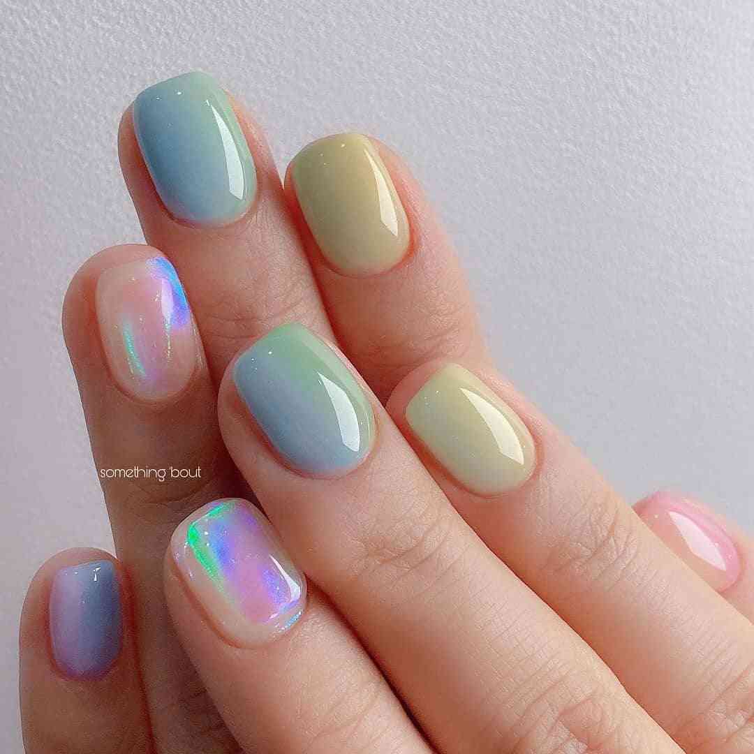 35 Cute Summer Nails To Rock For Women In 2021 images 17
