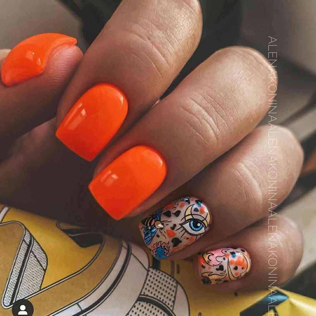 35 Cute Summer Nails To Rock For Women In 2021 images 26