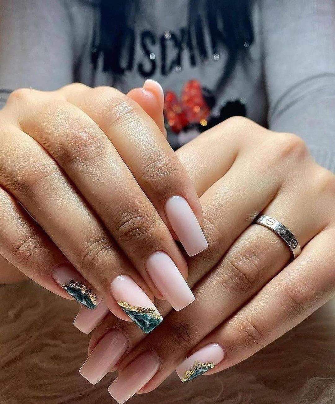 35 Cute Summer Nails To Rock For Women In 2021 images 28