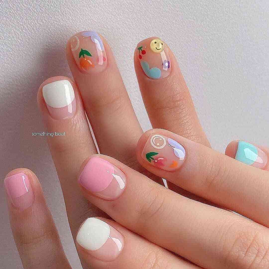 50+ Beautiful Summer Nail Designs For Women In 2021 images 1