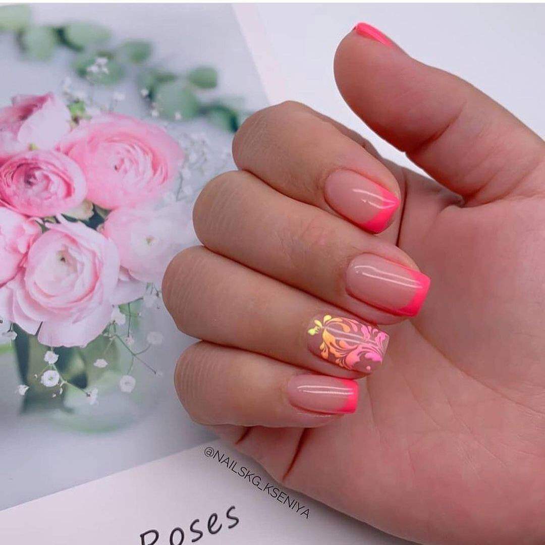 50+ Beautiful Summer Nail Designs For Women In 2021 images 12