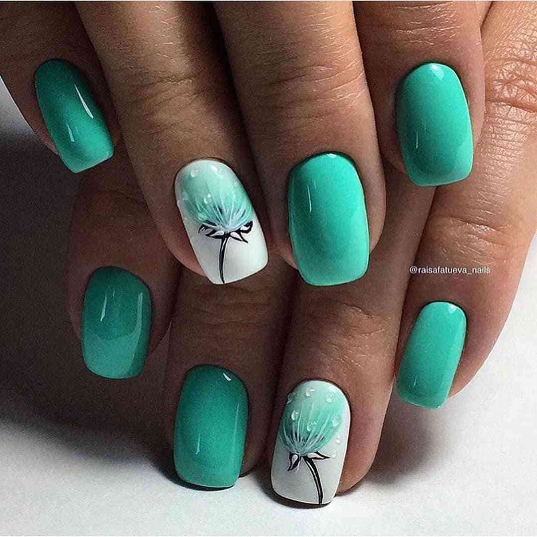 50+ Beautiful Summer Nail Designs For Women In 2021 images 29
