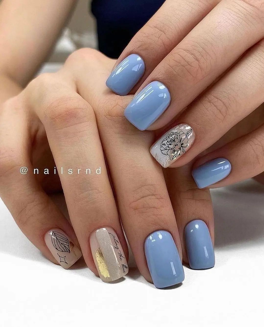 90+ Easy Nails & Nail Art Designs To Try In 2023 images 62