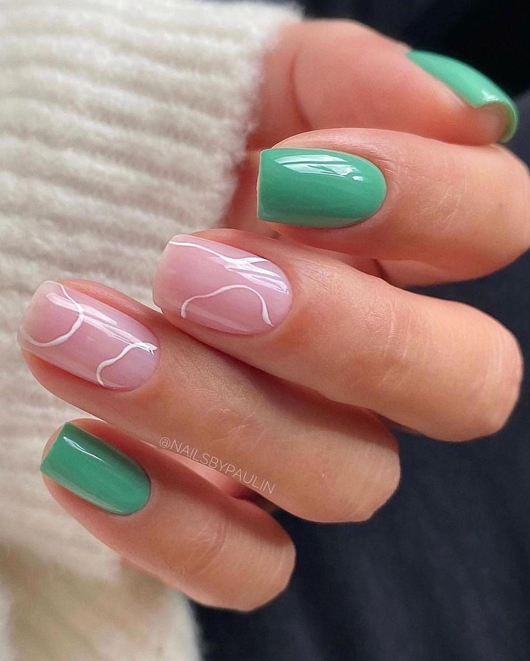 90+ Easy Nails & Nail Art Designs To Try In 2023 images 65