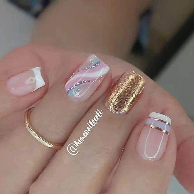100+ Prettiest Fall Nail Designs And Ideas To Try In 2022 images 53