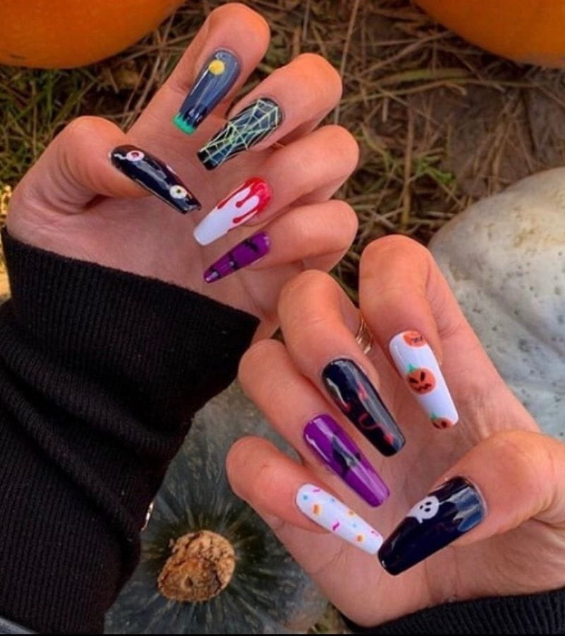 70+ Cool Halloween Nail Ideas Of 2022 images 19