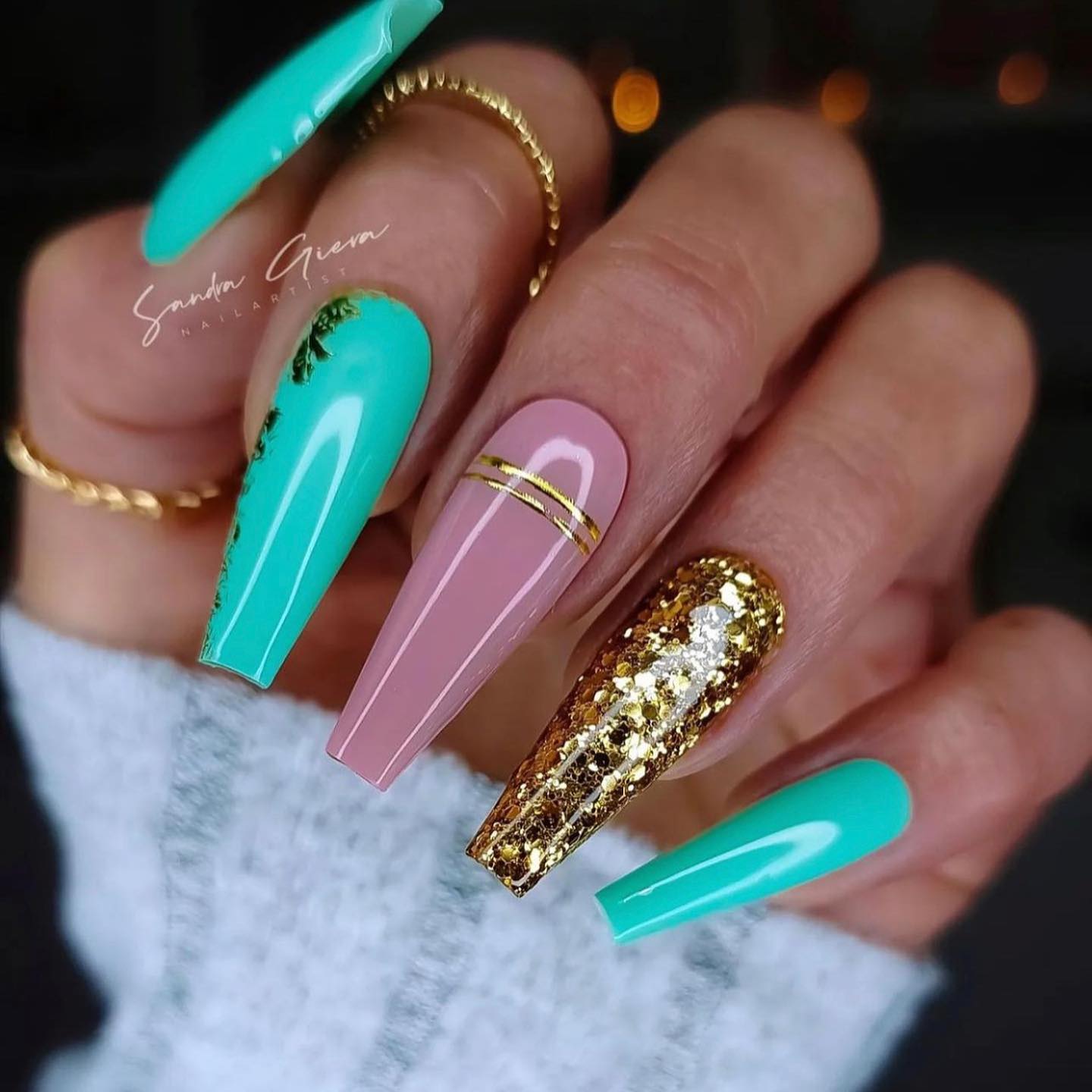 100+ Best 2023 Summer Nail Designs Trends To Inspire You images 29