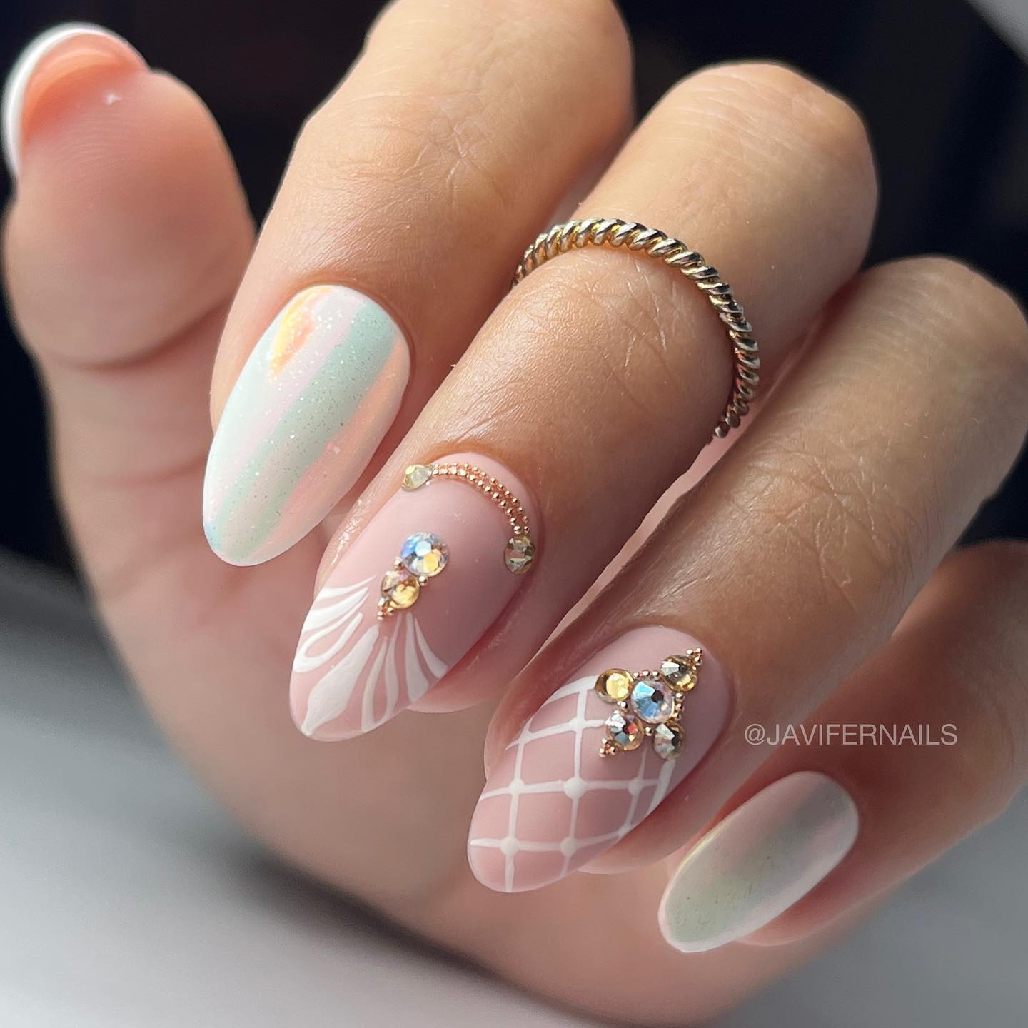100+ Best 2023 Summer Nail Designs Trends To Inspire You images 95