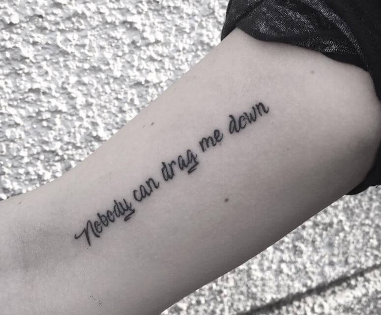 40+ Inspiring Arm Quote Tattoos Ideas: What’s Your Favorite? images 33