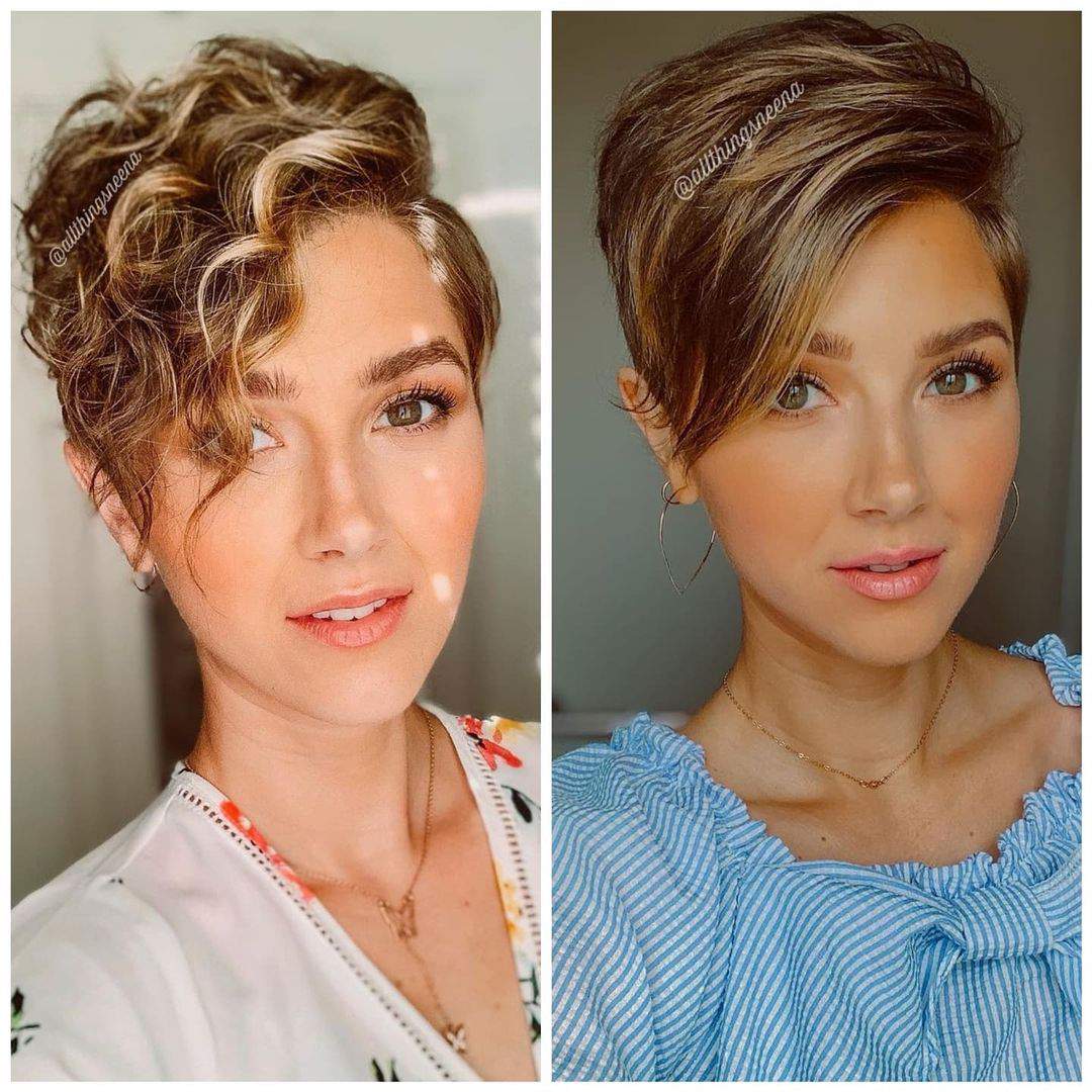 100+ Trendy Hairstyle Ideas For Women To Try In 2021 images 44