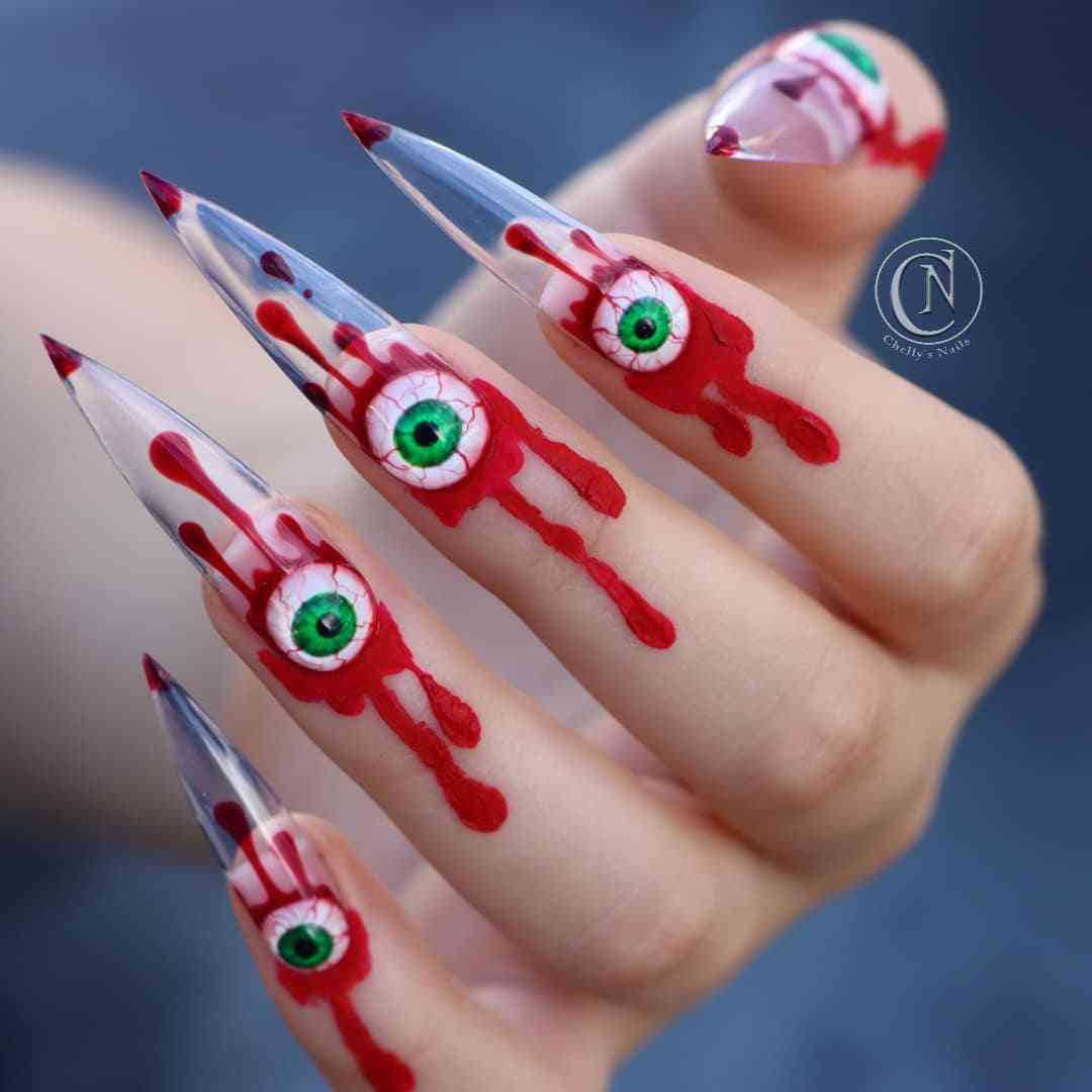 50+ Halloween Nail Ideas 2021 You’ll Actually Want To Wear images 5