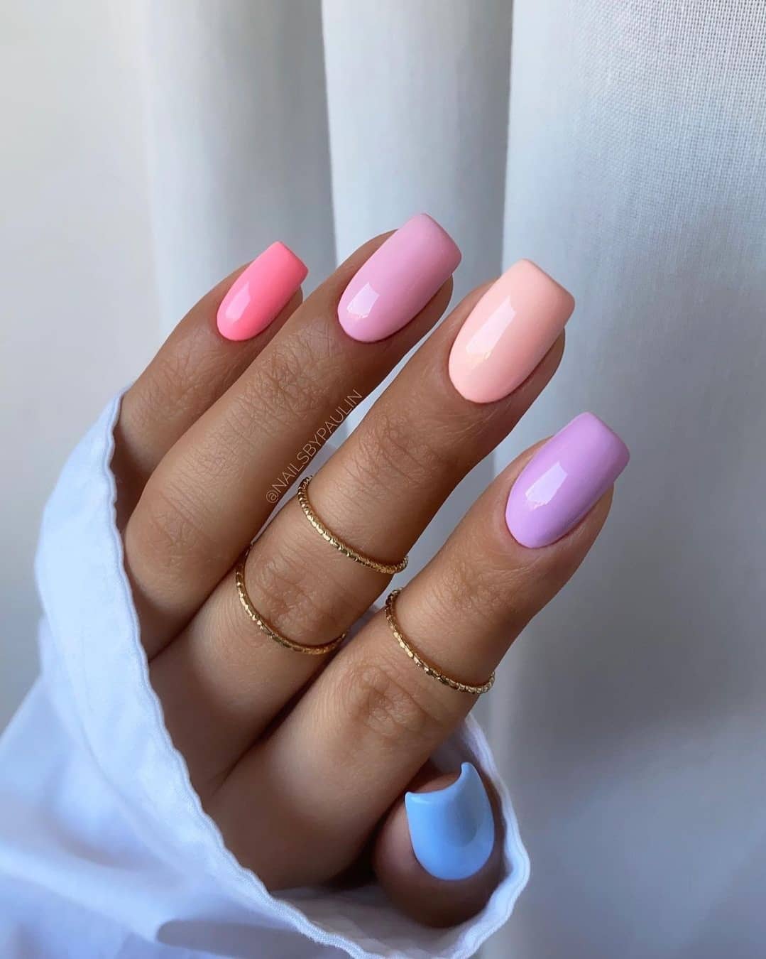25 Trending Summer Nail Colors And Designs For 2021 images 20