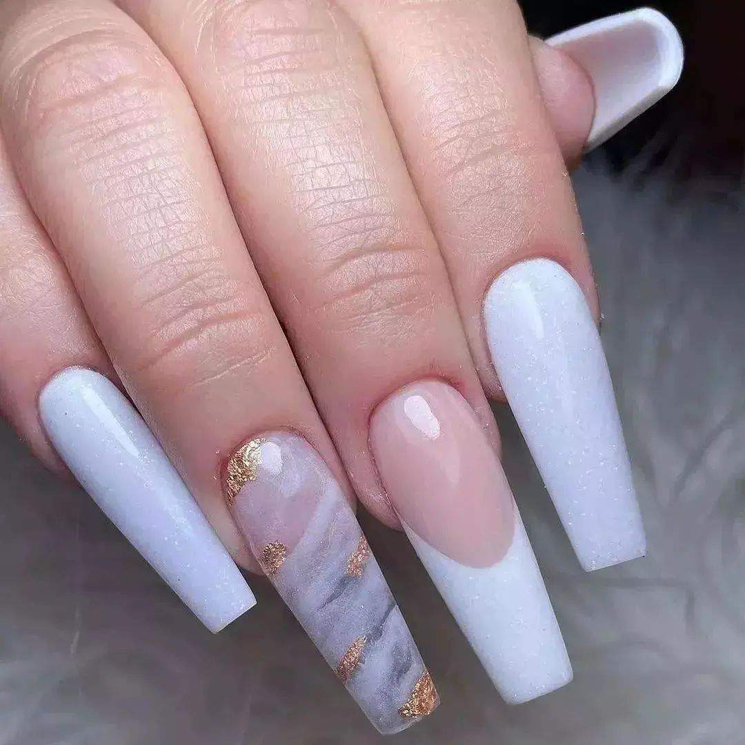 100+ Must Try Fall Nail Art Designs And Nail Ideas images 20