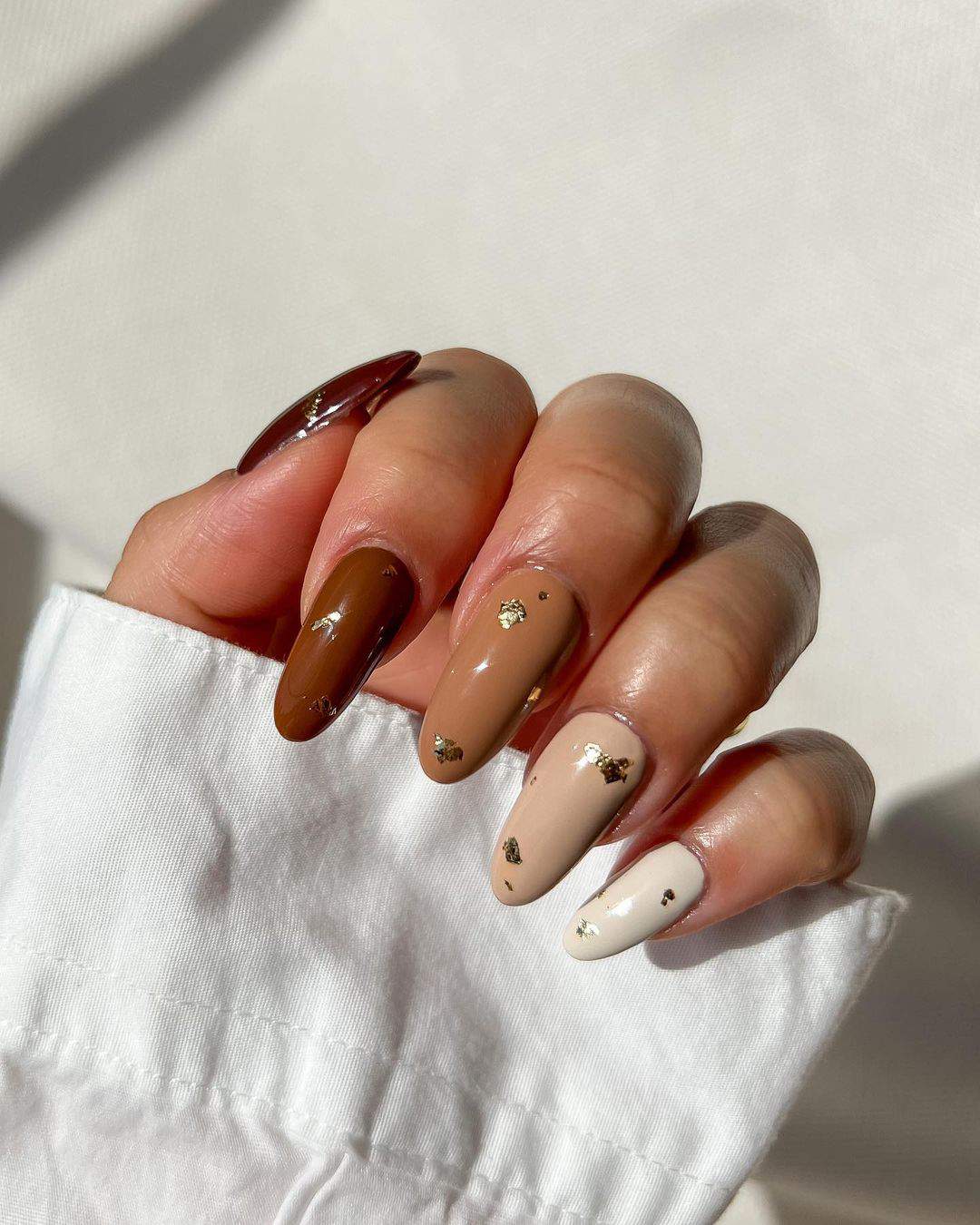 100+ Must Try Fall Nail Art Designs And Nail Ideas images 30