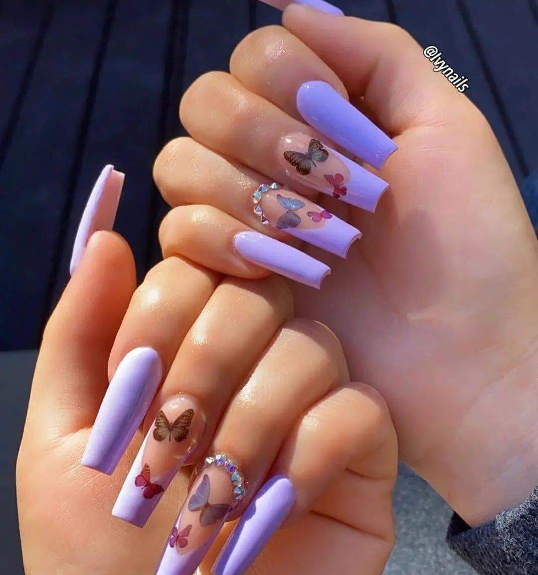 100+ Must Try Fall Nail Art Designs And Nail Ideas images 43