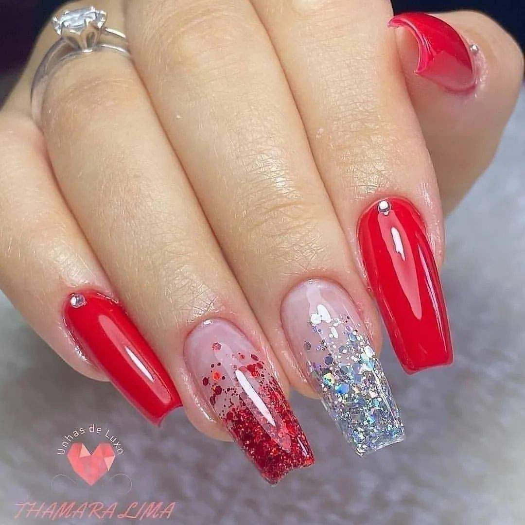 100+ Must Try Fall Nail Art Designs And Nail Ideas images 47