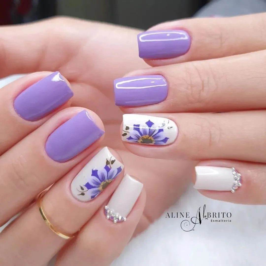 100+ Must Try Fall Nail Art Designs And Nail Ideas images 54