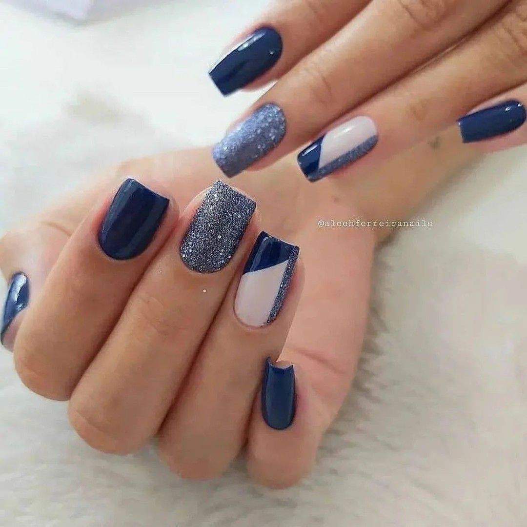 100+ Must Try Fall Nail Art Designs And Nail Ideas images 55