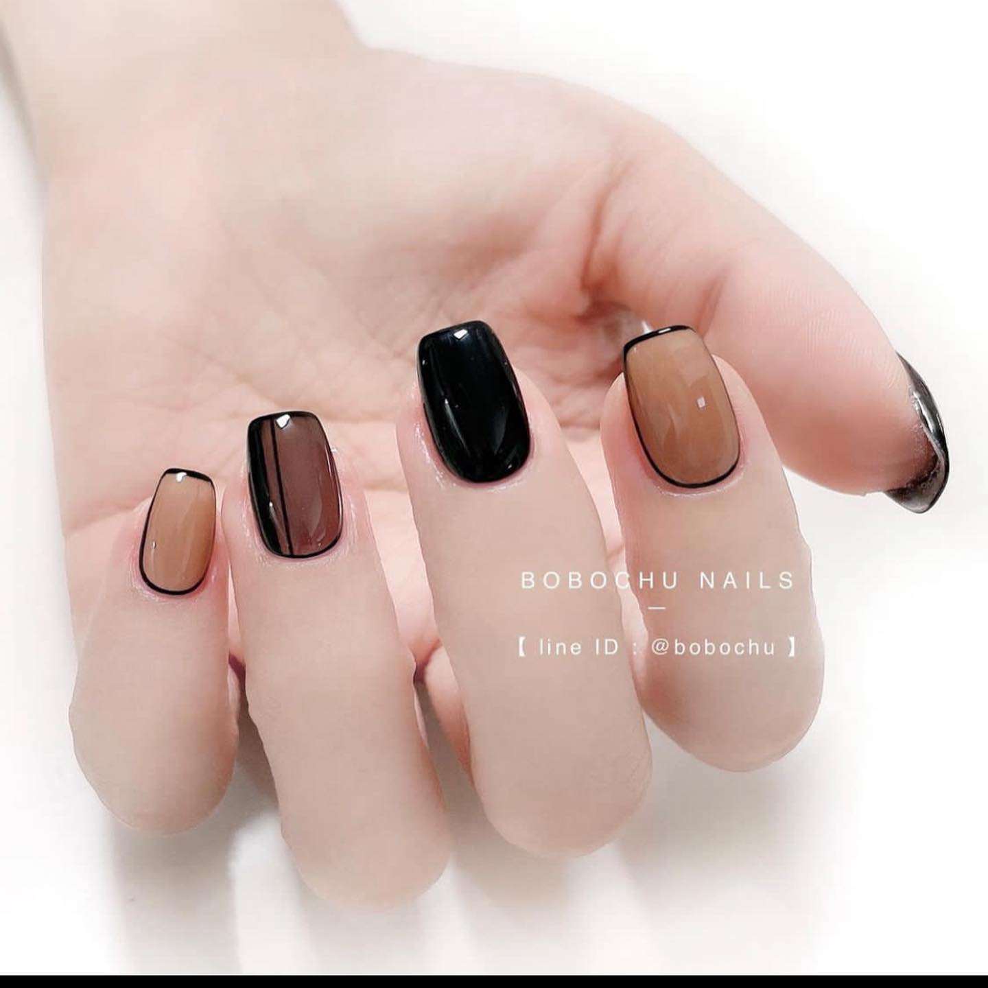 100+ Must Try Fall Nail Art Designs And Nail Ideas images 64