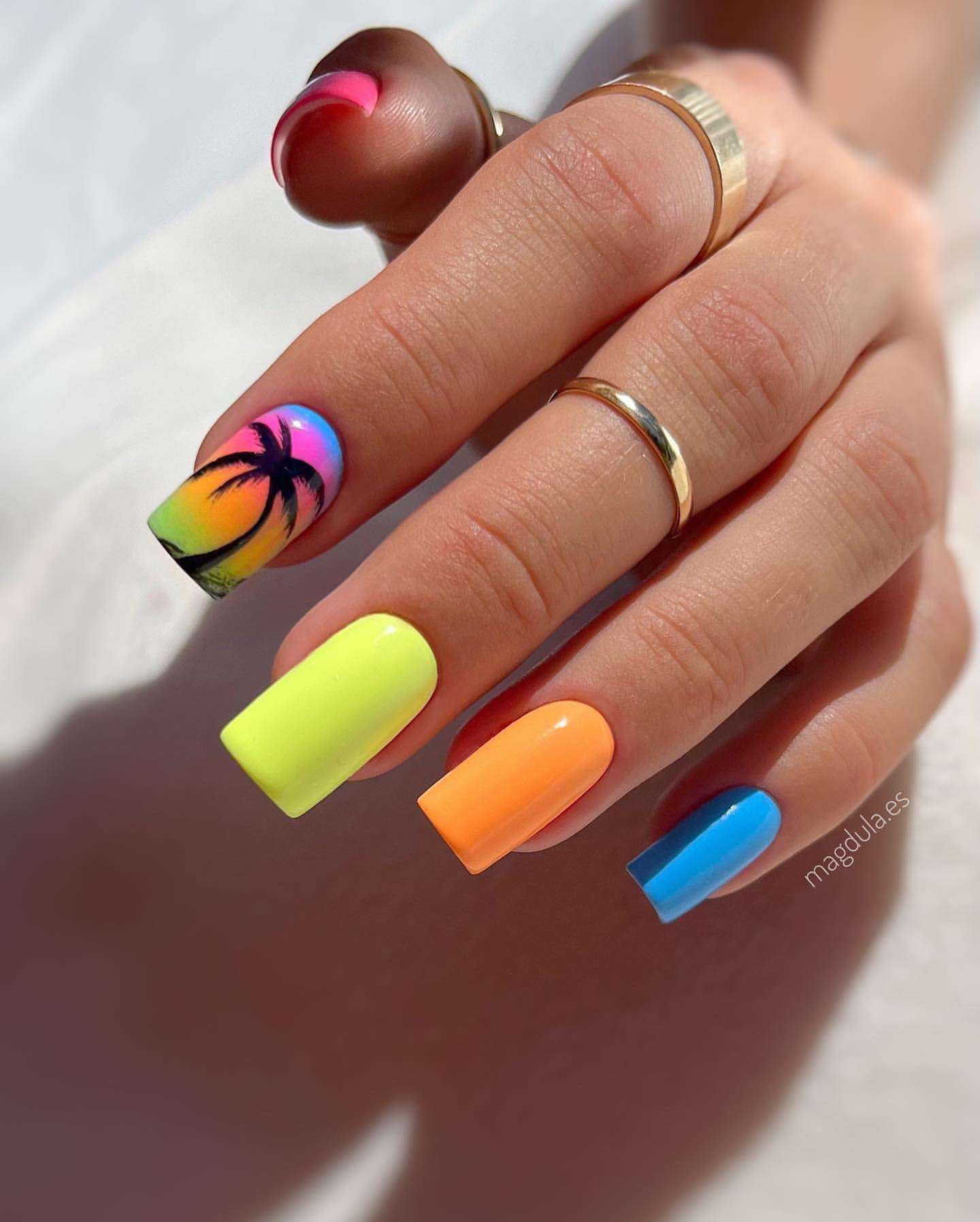 100+ Must Try Fall Nail Art Designs And Nail Ideas images 68