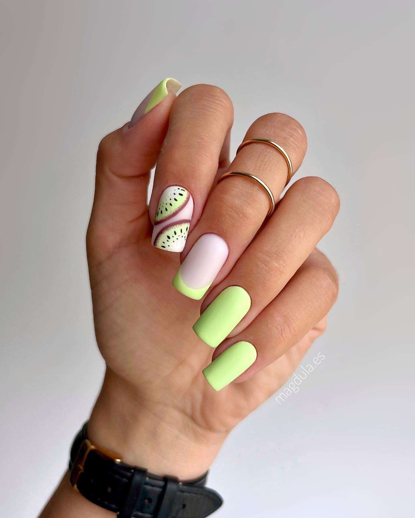 100+ Must Try Fall Nail Art Designs And Nail Ideas images 69