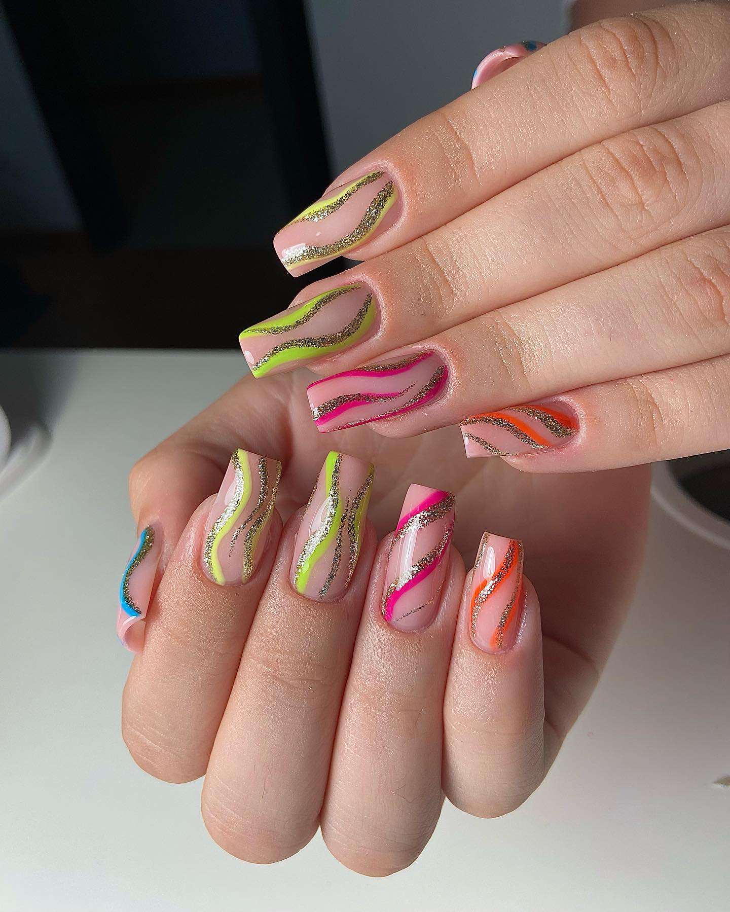 100+ Must Try Fall Nail Art Designs And Nail Ideas images 73