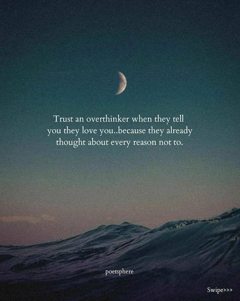 How To Date Overthinker Quotes images 8