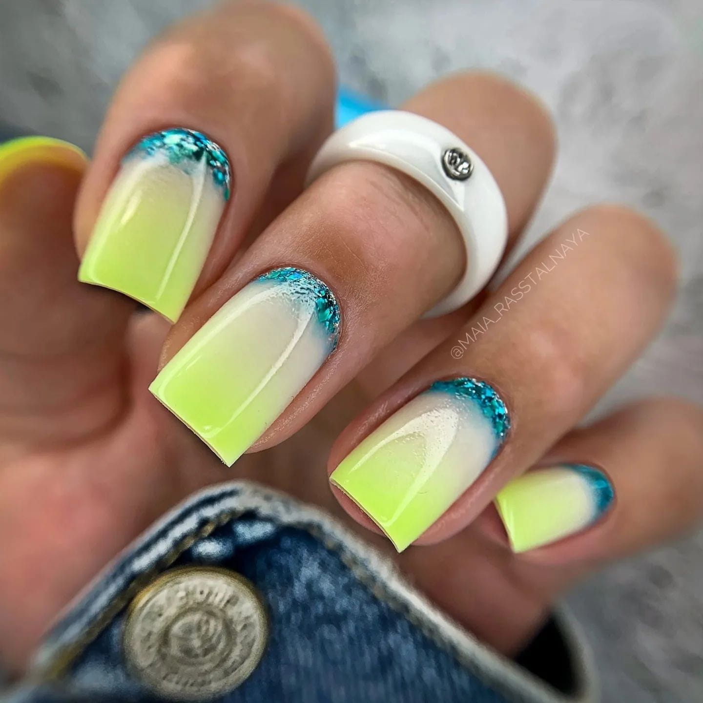 100+ Bright Summer Nails To Inspire You This Year images 8