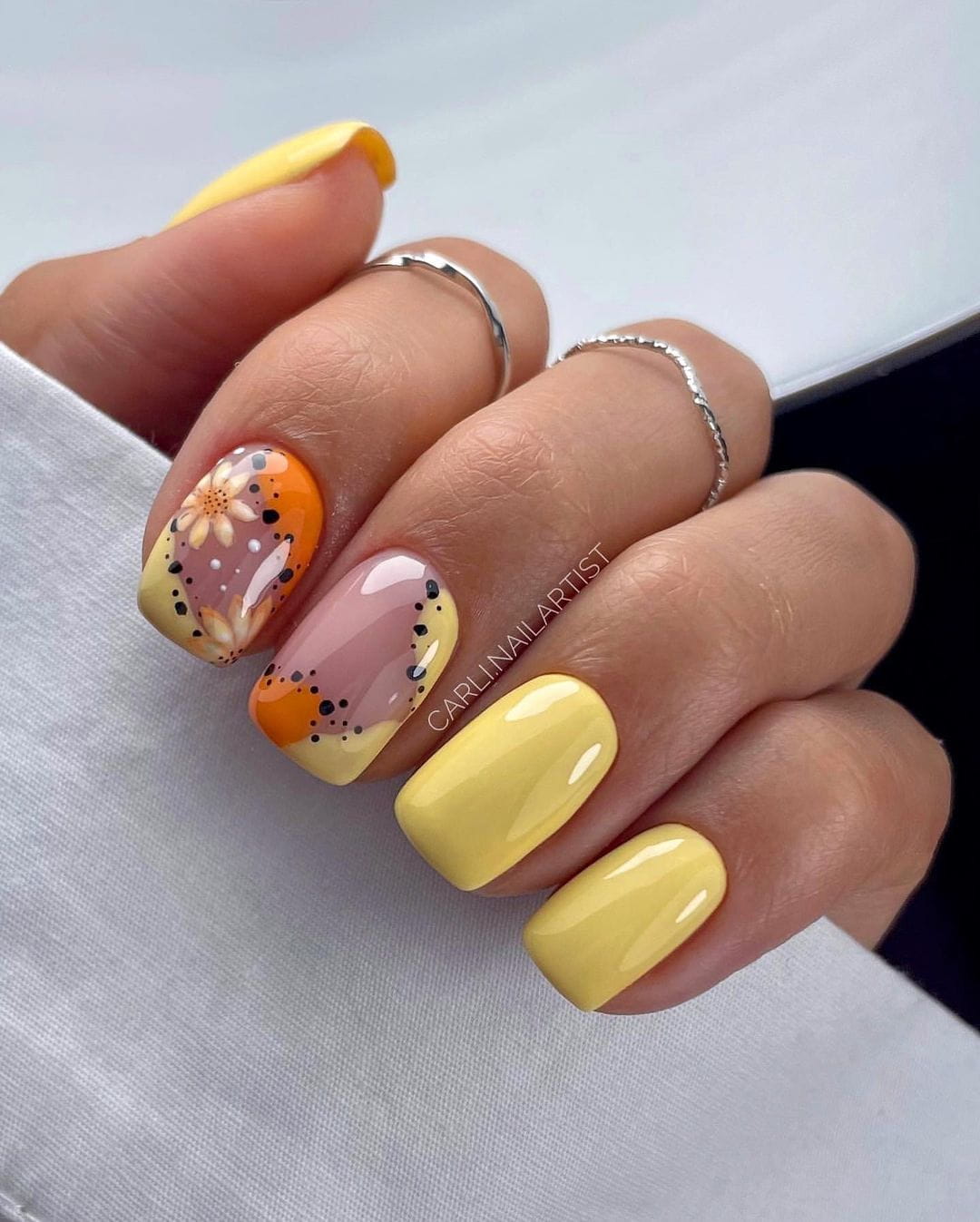 100+ Bright Summer Nails To Inspire You This Year images 31